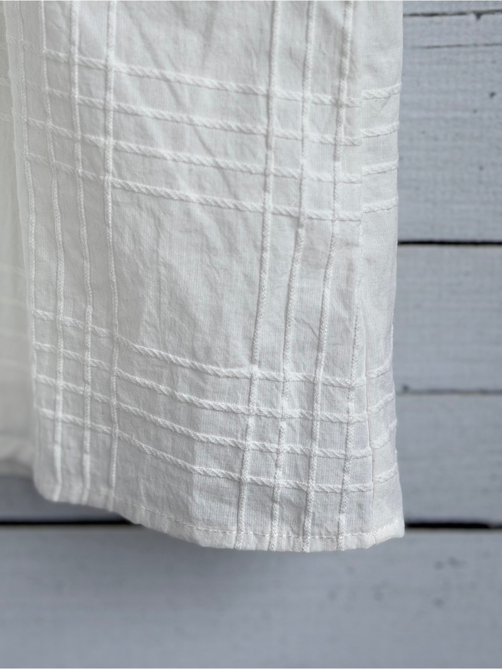 ANDREE BY UNIT White V-Neck Puff Sleeve Mini Sundress - Picture 5 of 7